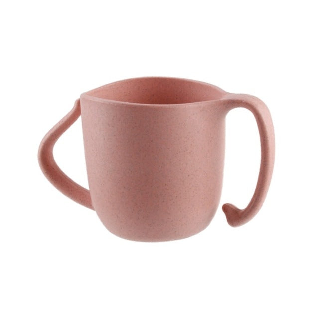 Children Wheat Fiber Drinking Cup Anti-Scalding Milk Cup