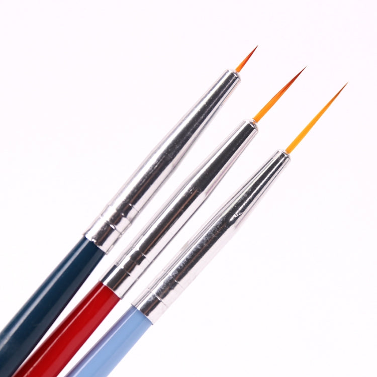 Nail Brushl Art Line Painting Pen 3D Tips DIY Acrylic UV Gel Brushes Drawing Design Girl Manicure Painting Tool