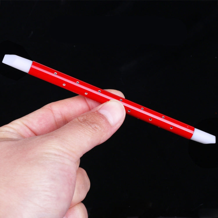 5 PCS Double Head Nail Art Brush UV Gel Polish Glitters Sequins Silicone Brushes 3D Manicure Tool