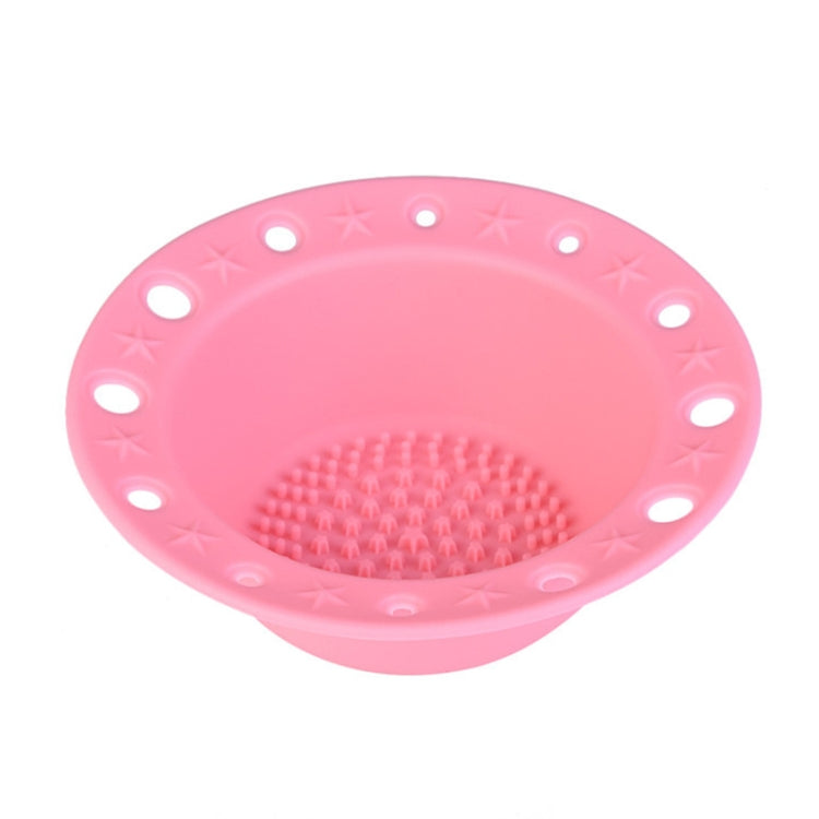 Beauty Tools Silicone Brush Tray Makeup Brush Special Cleaning Bowl