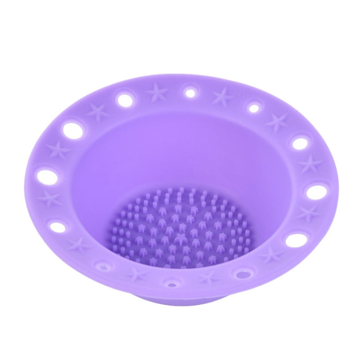 Beauty Tools Silicone Brush Tray Makeup Brush Special Cleaning Bowl