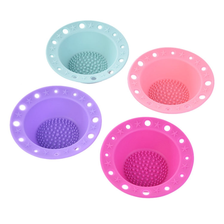 Beauty Tools Silicone Brush Tray Makeup Brush Special Cleaning Bowl