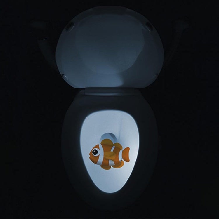 3 PCS Motion Sensor Toilet Seat Lighting Backlight Automatic LED Projection Night Light