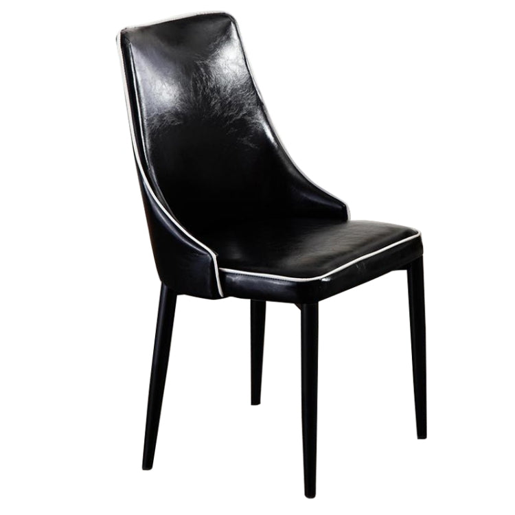 Modern Minimalist Home Backrest Cafe Hotel Creative Restaurant Chair Solid Wood Dining Chair