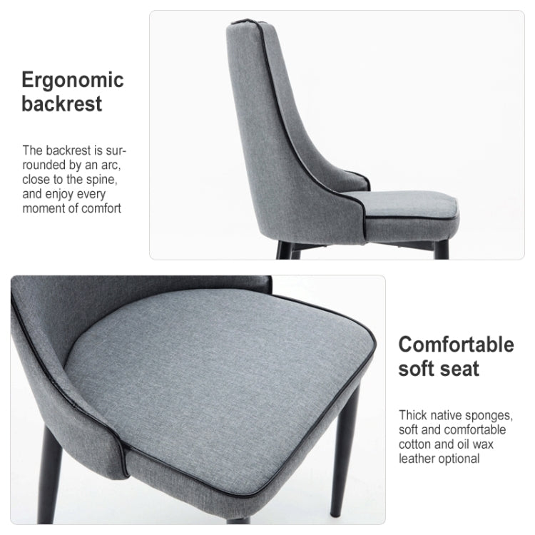 Modern Minimalist Home Backrest Cafe Hotel Creative Restaurant Chair Solid Wood Dining Chair