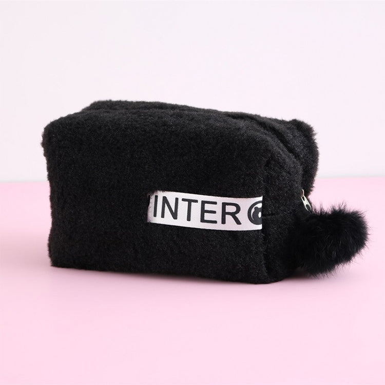 Cute Plush Pencil Case Pen Bag Makeup Bag School Supplie Stationery