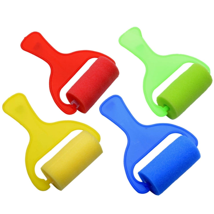 7 Packs Children Graffiti Painting DIY Sponge Roller(Color Big Slingshot)