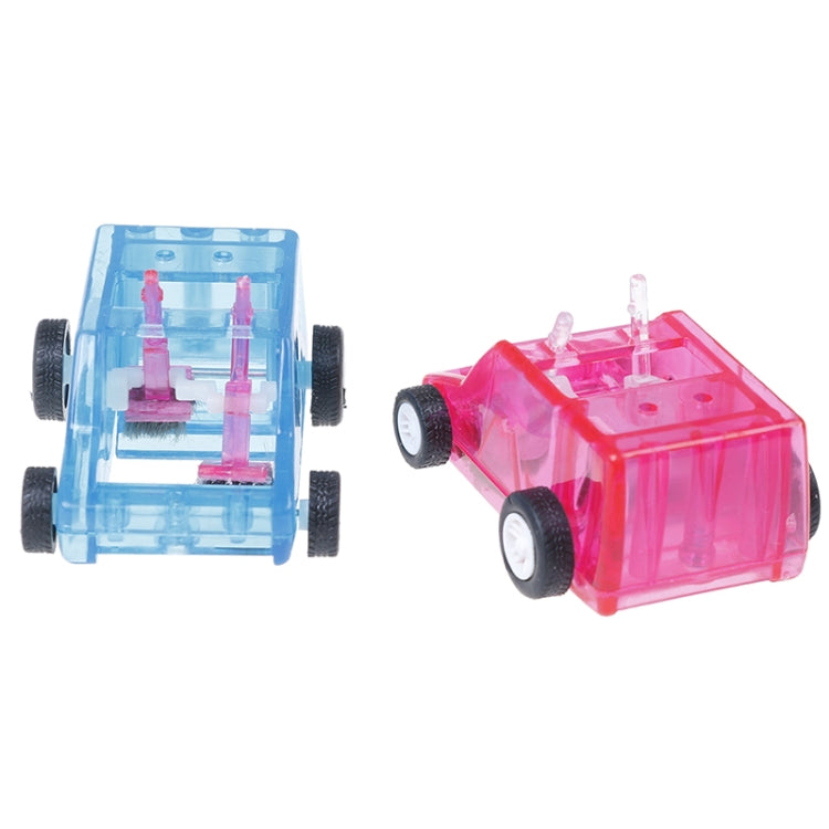 Mini Pencil Shaving Eraser Desktop Cleaning Trolley Sweeper, Random Color Delivery