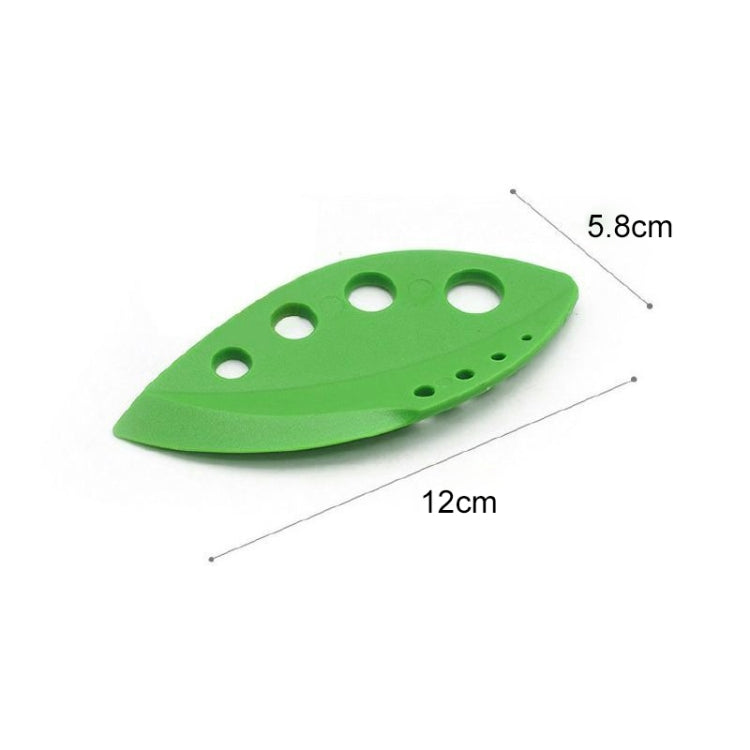 2 PCS Creative Vegetables Cutter Leaves Separator Multi-Functional Kitchen Tools(Green)