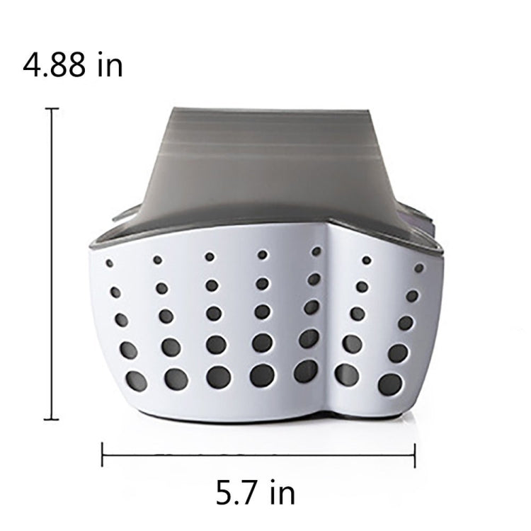 Kitchen Plastic Storage Baskets Drain Sponge Drainage Rack Hanging Bag