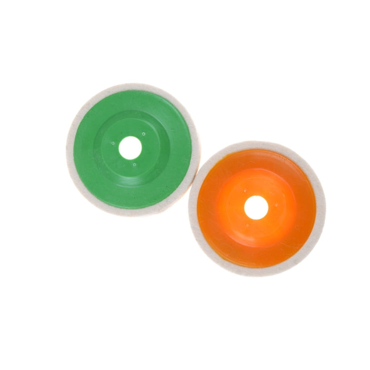 3 PCS Wheel Grinding Polishing Disc Set for Metal Abrasive Rotary Wool Buffing Pad Wheel Felt Buffer,Random Color Delivery