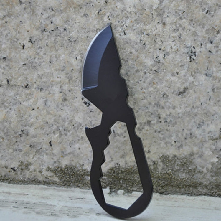Portable Outdoor Survival Multifunctional Stainless Steel Bottle Opener Combination Card Small Gadget