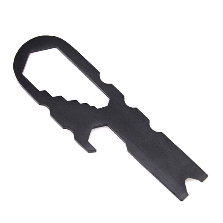 Portable Outdoor Survival Multifunctional Stainless Steel Bottle Opener Combination Card Small Gadget