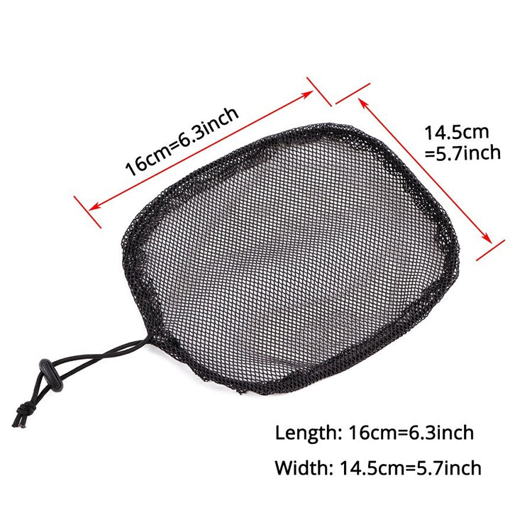 10 PCS Wig Hat Making Ponytail Black Hairless Net Hair Net(Black)
