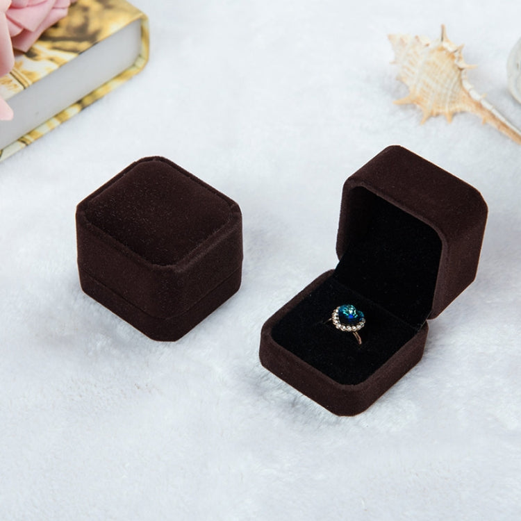 3 PCS Wedding Jewelry Accessories Square Velvet Jewelry Box Jewelry Display Case Gift Boxes Ring Earrings Box