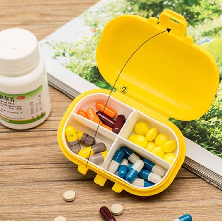 Portable Travel Pill Box Jewelry Storage Box