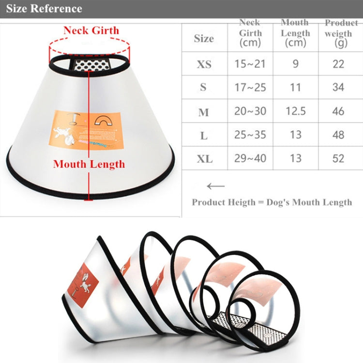 3 PCS Pet Protective Collar Cat Dogs Neck Surgery Wound Healing Health Circle, Size:25-35cm