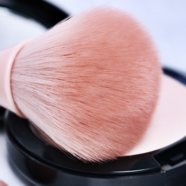 Mini Makeup Brush Set Portable Tool Beauty Makeup Brush Small Waist Brush, Style:Lollipop Skin Color 5 Sticks + Stand