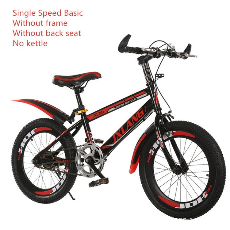 20 Inch Childrens Bicycles 7-15 Years Old Children Without Auxiliary Wheels, Style:Single Speed Basic