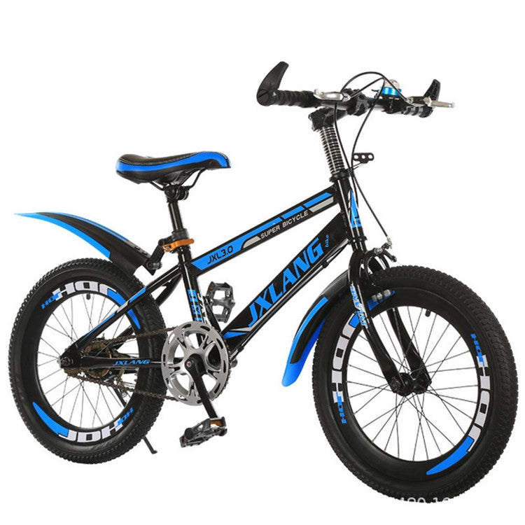 22 Inch Childrens Bicycles 7-15 Years Old Children Without Auxiliary Wheels, Style:Single Speed Basic