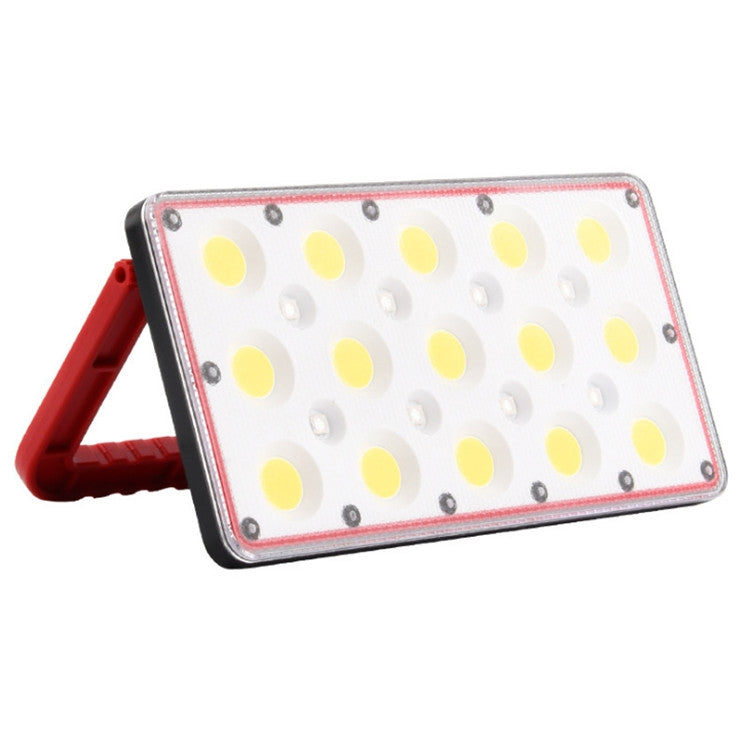 24W 2000LM LED Floodlight Work Lamp Red-Blue Warning Outdoor Multi-function Camping Mobile Floodlight