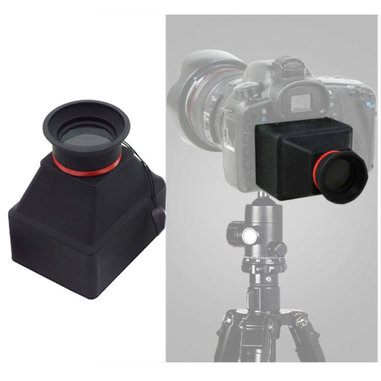 SQ-886 3x SLR Micro Single Screen Magnifying Viewfinder Shading Sun Hood