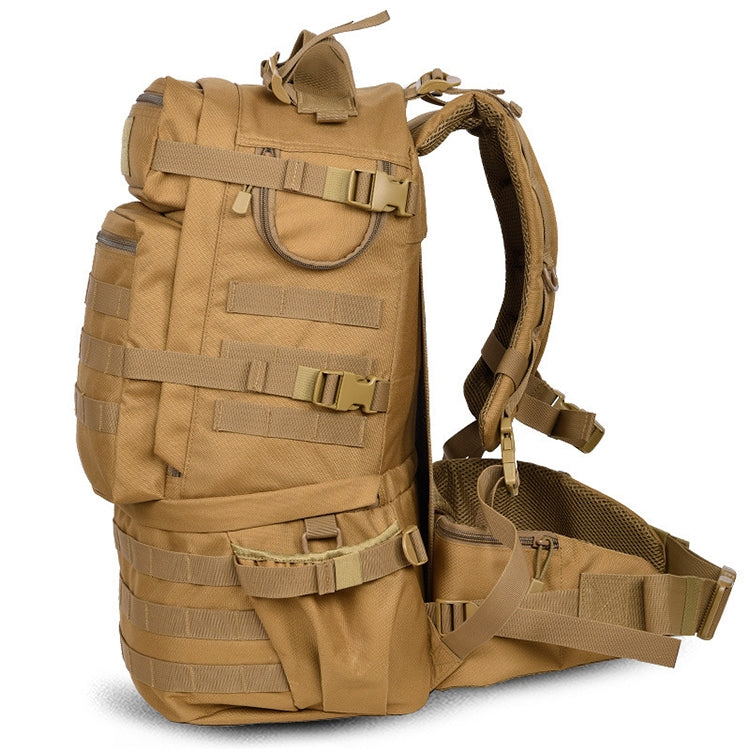Waterproof Nylon Backpack Shoulders Bag Outdoors Hiking Camping Travelling Bag, Capacity:45L
