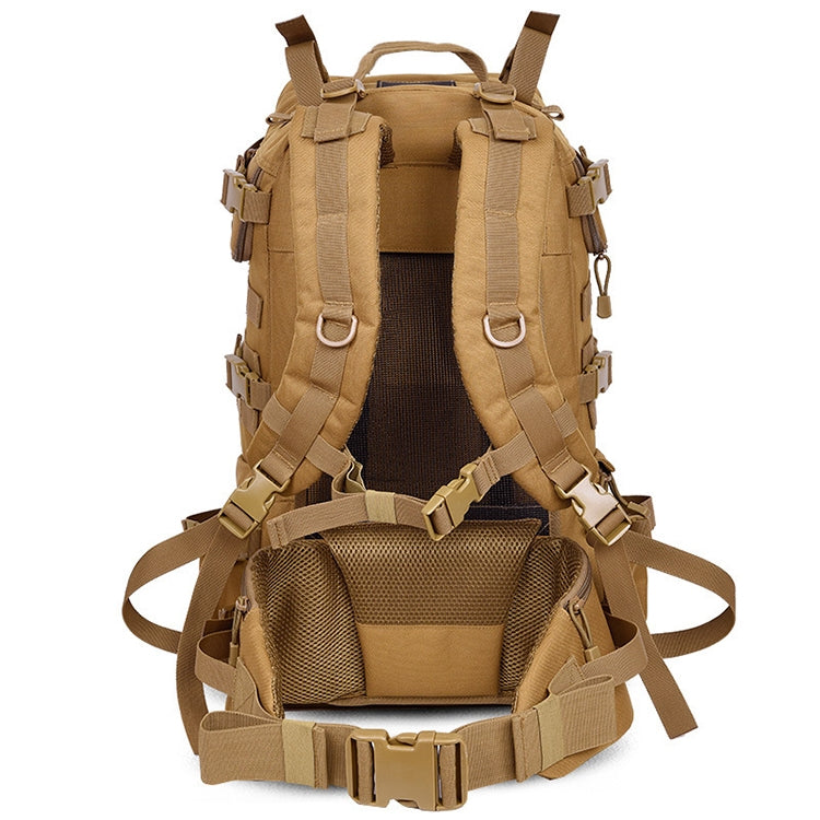 Waterproof Nylon Backpack Shoulders Bag Outdoors Hiking Camping Travelling Bag, Capacity:45L