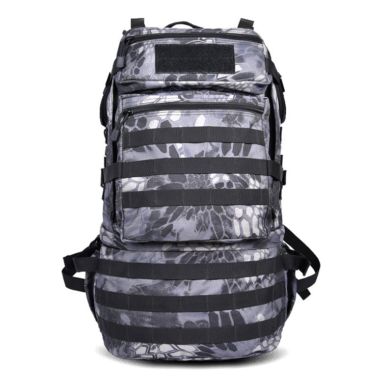 Waterproof Nylon Backpack Shoulders Bag Outdoors Hiking Camping Travelling Bag, Capacity:45L