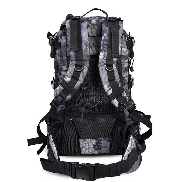 Waterproof Nylon Backpack Shoulders Bag Outdoors Hiking Camping Travelling Bag, Capacity:45L