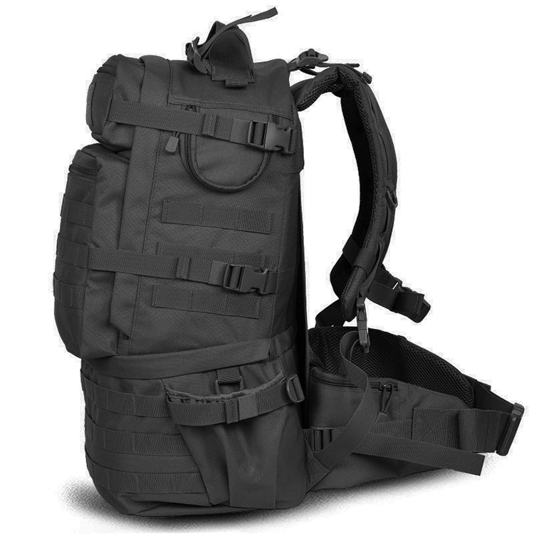 Waterproof Nylon Backpack Shoulders Bag Outdoors Hiking Camping Travelling Bag, Capacity:45L