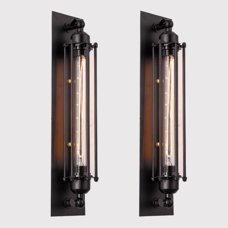 UV/LED E27 Wall Lamp American Country Aisle Balcony Industrial Wind Iron Vintage Aidi Growing Flute Outdoor Bar Light without Bulb