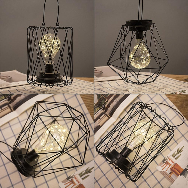Minimalist Copper Lamp Bedroom Home Wrought Iron Table Lamp, Specification:7-Word