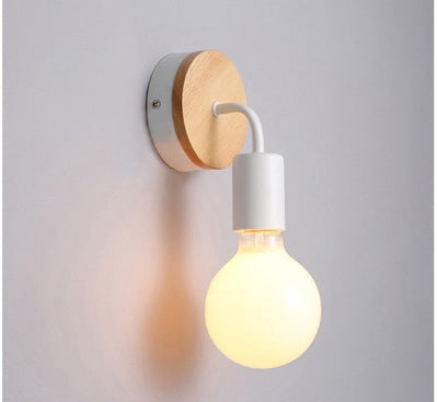 Simple Aisle Staircase Living Room Children Bedroom Bedside Night Light Study Wall Lamp without Light Source