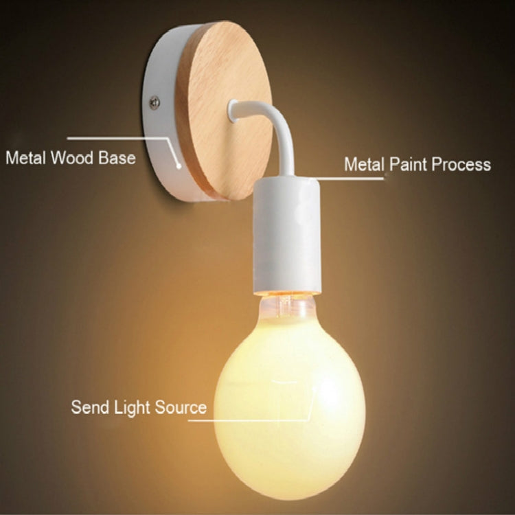 Simple Aisle Staircase Living Room Children Bedroom Bedside Night Light Study Wall Lamp without Light Source
