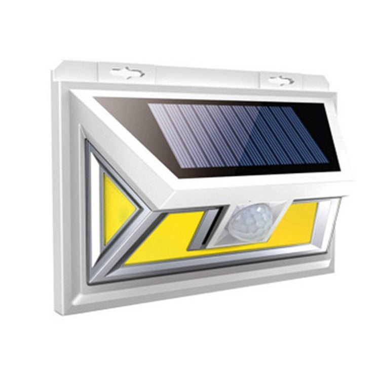 Solar Powered Motion Sensor IP65 Waterproof COB LED Outdoor Security Night Wall Light