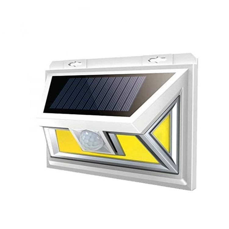 Solar Powered Motion Sensor IP65 Waterproof COB LED Outdoor Security Night Wall Light