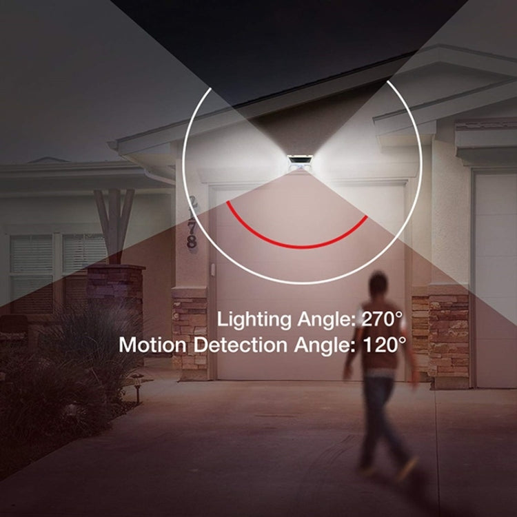 Solar Powered Motion Sensor IP65 Waterproof COB LED Outdoor Security Night Wall Light