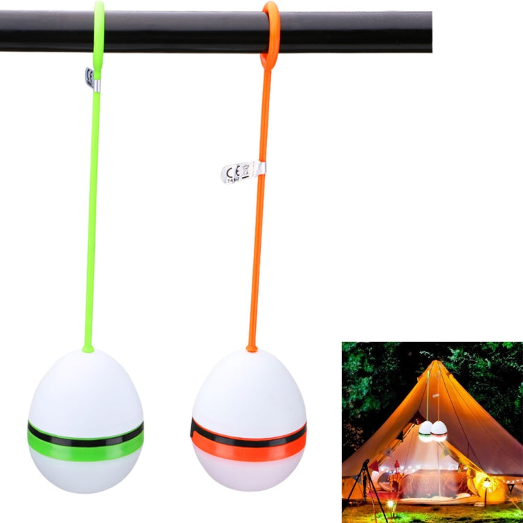 2 PCS LED Portable Lantern Camping Light Silicone Lanyard Hanging Tent Lamp