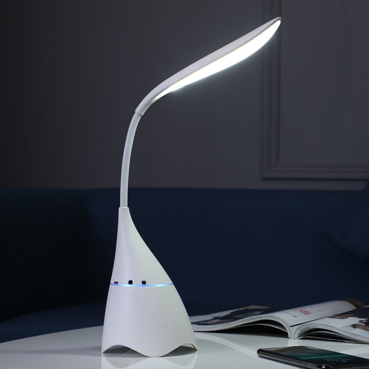 174950 Portable Desk Lamp USB Charging Bluetooth Speaker LED Table Light for Student