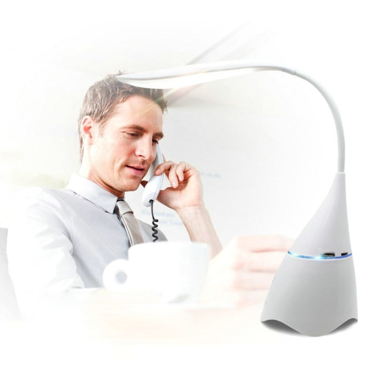 174950 Portable Desk Lamp USB Charging Bluetooth Speaker LED Table Light for Student