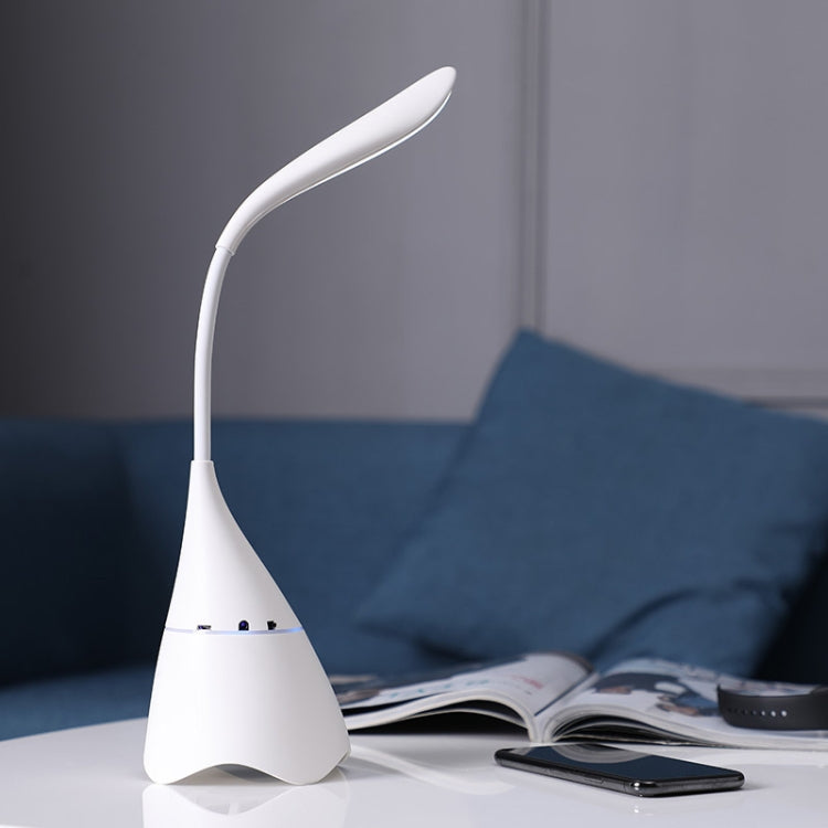174950 Portable Desk Lamp USB Charging Bluetooth Speaker LED Table Light for Student