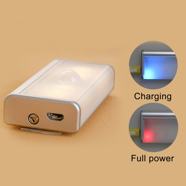 4 LEDS SMD 2835 Mini Human Body Infrared Sensor Night Light Wardrobe Lamp