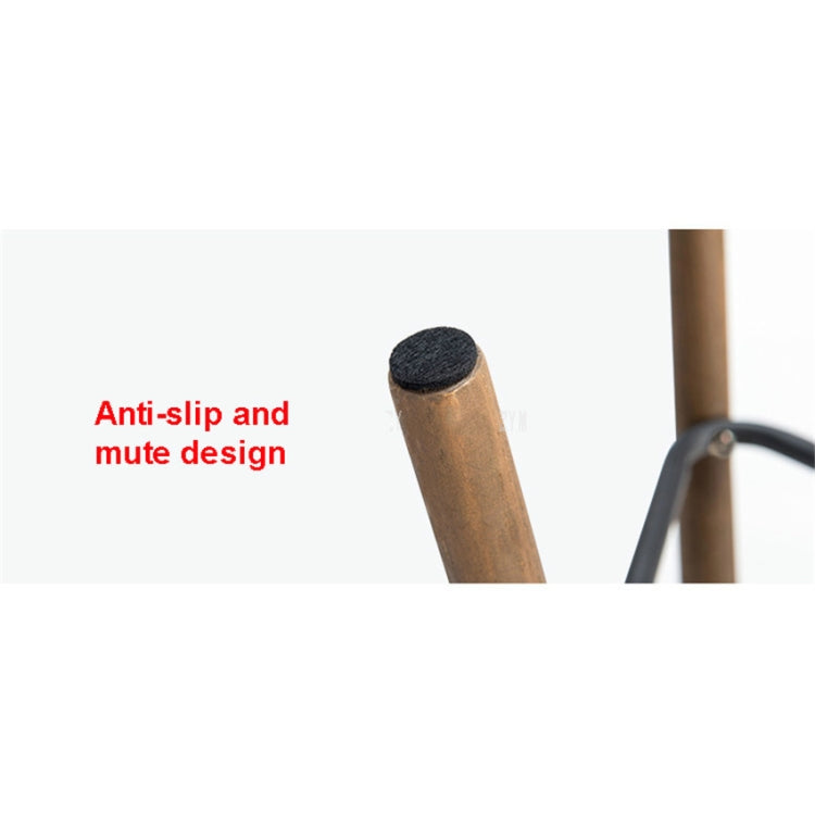 Round Seat Wooden Style Furniture Industrial Bar Stool