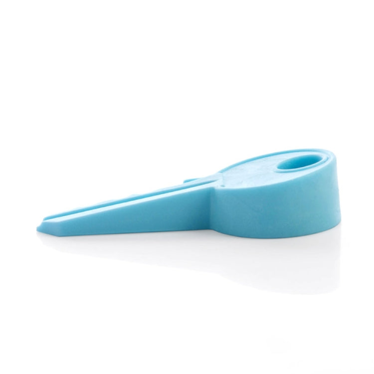10 PCS Creative Key Silicone Door Resistance Windproof Door Stop Child Baby Anti-pinch Security Crash Pad(Blue)