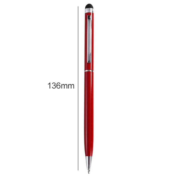 10 PCS Touch Pen Capacitive Touch Ballpoint Pen Children Student Stationery School Office Supplies, Ink Color:Black