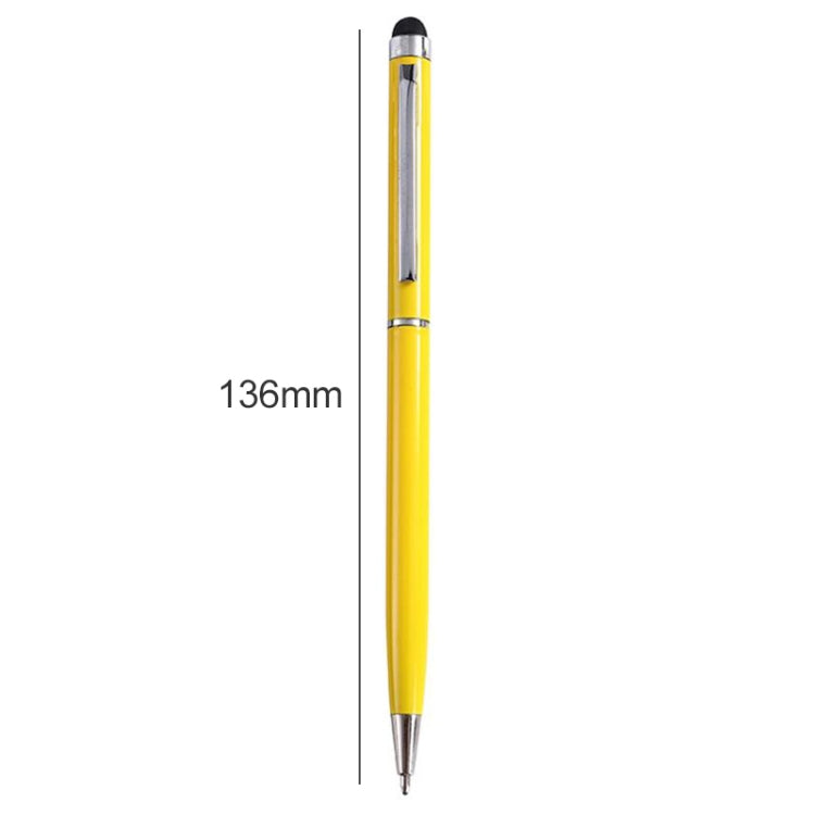 10 PCS Touch Pen Capacitive Touch Ballpoint Pen Children Student Stationery School Office Supplies, Ink Color:Black