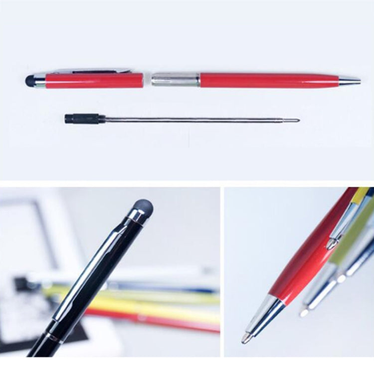 10 PCS Touch Pen Capacitive Touch Ballpoint Pen Children Student Stationery School Office Supplies, Ink Color:Black