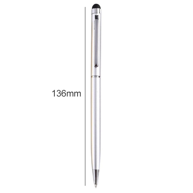 10 PCS Touch Pen Capacitive Touch Ballpoint Pen Children Student Stationery School Office Supplies, Ink Color:Black