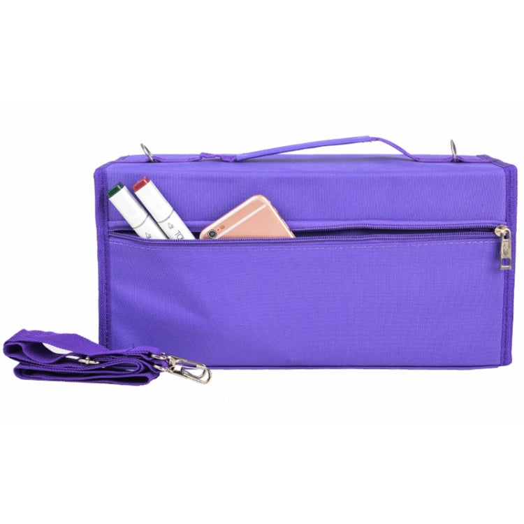 2 PCS Mark Touch Pen Bag Sketch Storage Bag Holders Painting Bag, Size:60 color pencil case